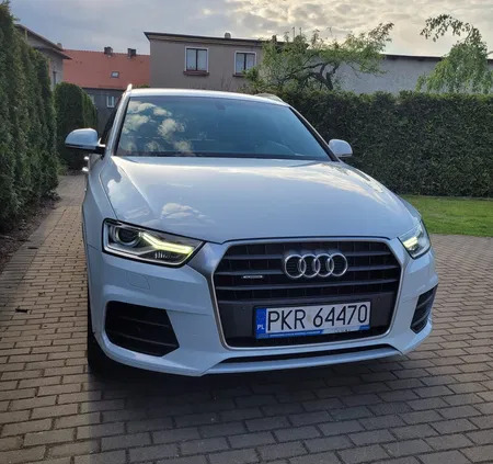 audi Audi Q3 cena 76500 przebieg: 130000, rok produkcji 2016 z Krotoszyn